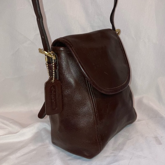 Vintage COACH 4108 Small Soho Leather Handbag Brown Satchel Bag - Picture 2 of 12